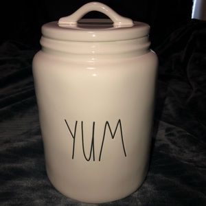 Rae Dunn Yum Canister